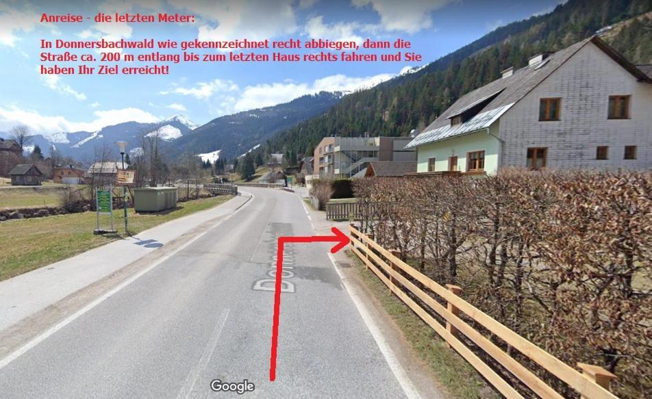 Vila Haus Cilli Donnersbachwald Exteriér fotografie